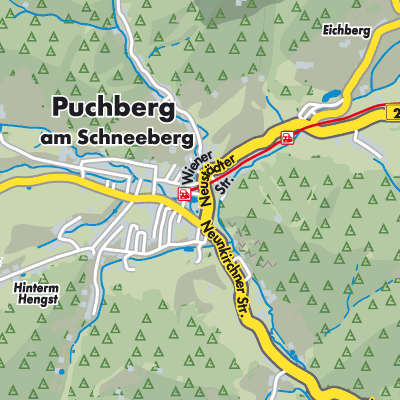 Übersichtsplan Puchberg am Schneeberg