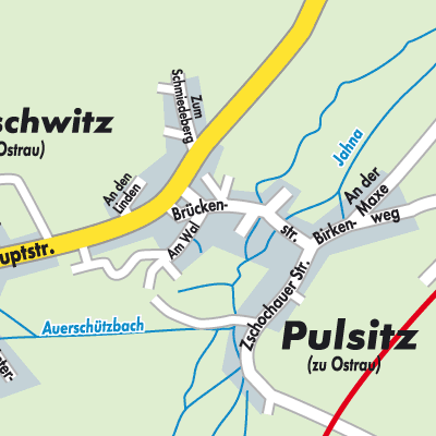 Stadtplan Pulsitz