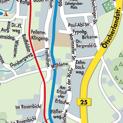 Stadtplan Purgstall an der Erlauf