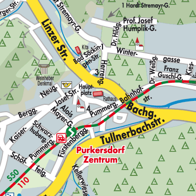 Stadtplan Purkersdorf