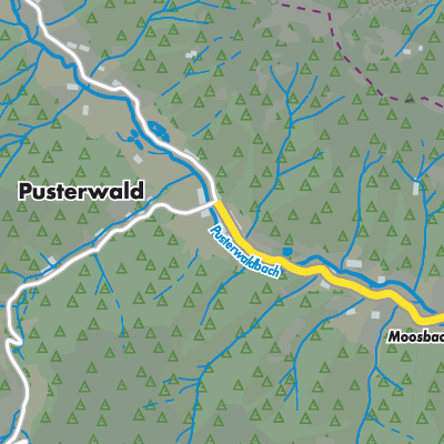 Übersichtsplan Pusterwald