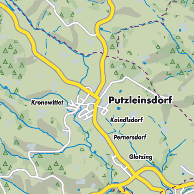 Übersichtsplan Putzleinsdorf