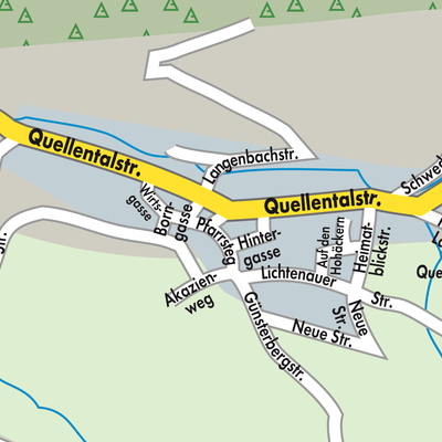 Stadtplan Quentel