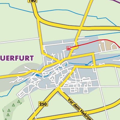 Übersichtsplan Querfurt