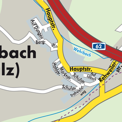 Stadtplan Quirnbach/Pfalz