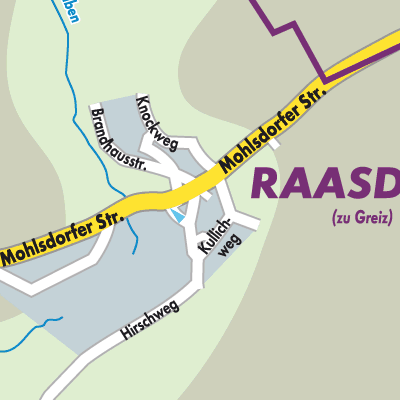 Stadtplan Raasdorf