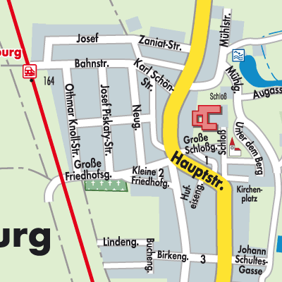Stadtplan Rabensburg