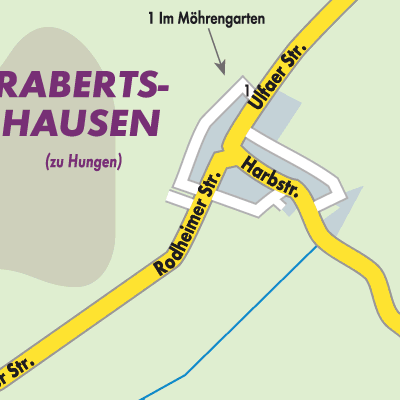 Stadtplan Rabertshausen