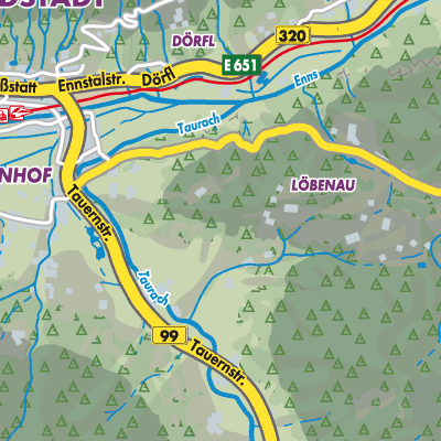 Übersichtsplan Radstadt