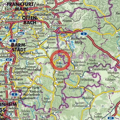 Landkarte Rai-Breitenbach