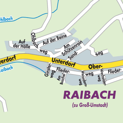 Stadtplan Raibach