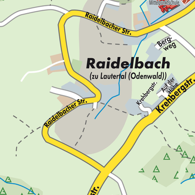 Stadtplan Raidelbach