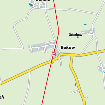 Übersichtsplan Rakow