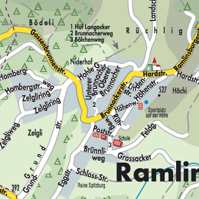 Stadtplan Ramlinsburg