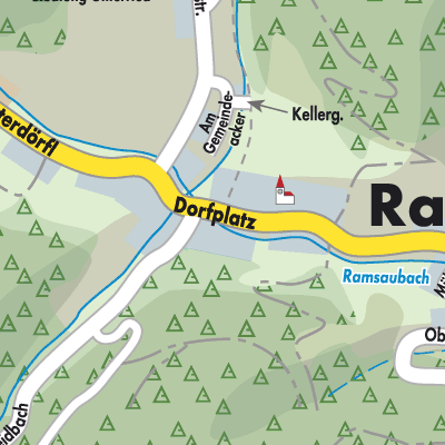 Stadtplan Ramsau