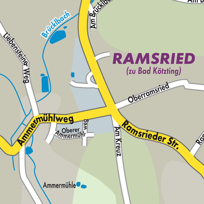 Stadtplan Ramsried