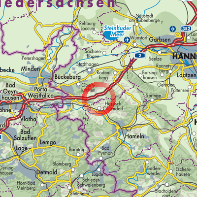 Landkarte Rannenberg