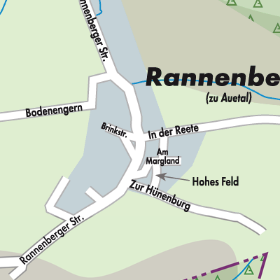 Stadtplan Rannenberg