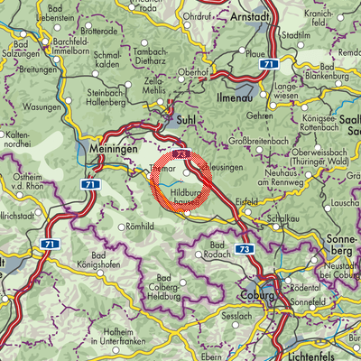 Landkarte Rappelsdorf