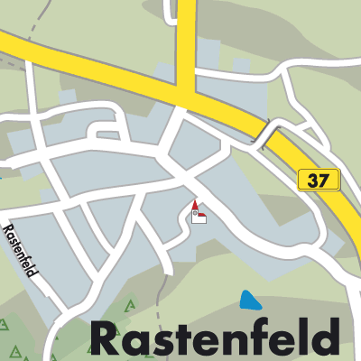 Stadtplan Rastenfeld