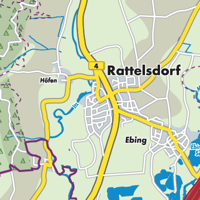 Übersichtsplan Rattelsdorf
