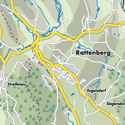 Übersichtsplan Rattenberg