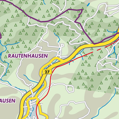 Übersichtsplan Rautenhausen