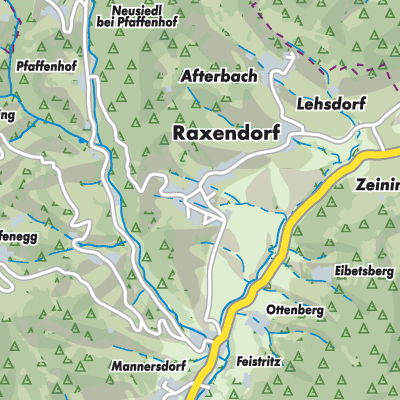 Übersichtsplan Raxendorf