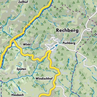 Übersichtsplan Rechberg