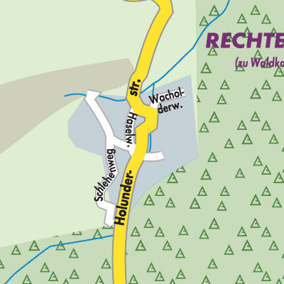 Stadtplan Rechtebach