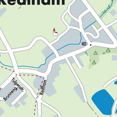 Stadtplan Redlham