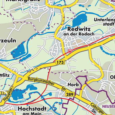 Übersichtsplan Redwitz an der Rodach (VGem)