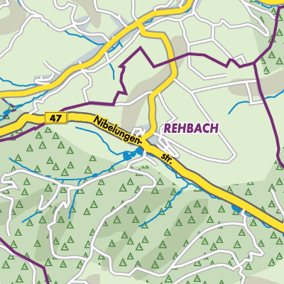 Übersichtsplan Rehbach