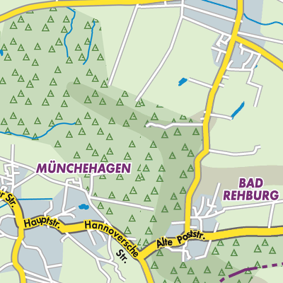 Übersichtsplan Rehburg-Loccum