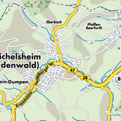 Übersichtsplan Reichelsheim