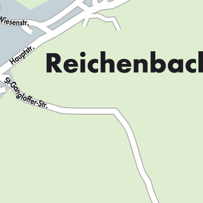 Stadtplan Reichenbach
