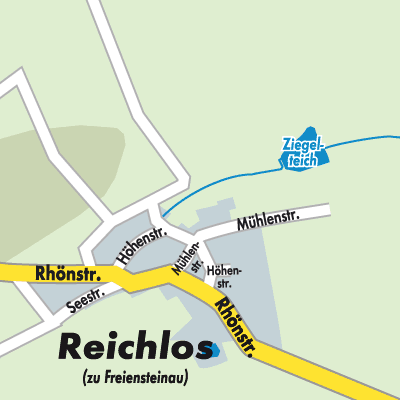 Stadtplan Reichlos