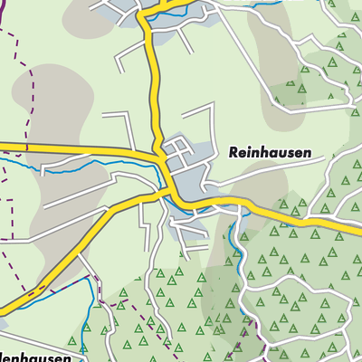 Übersichtsplan Reinhausen