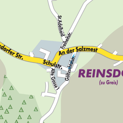 Stadtplan Reinsdorf