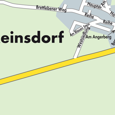 Stadtplan Reinsdorf