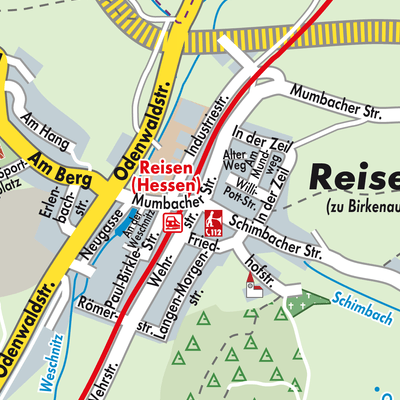 Stadtplan Reisen