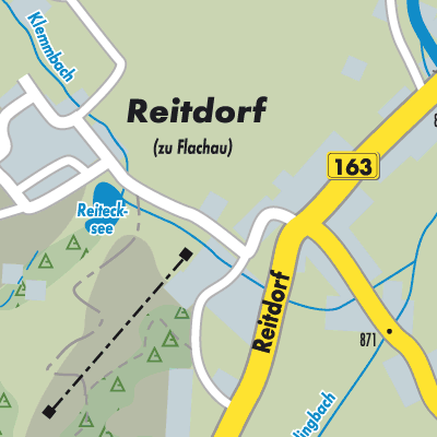 Stadtplan Reitdorf