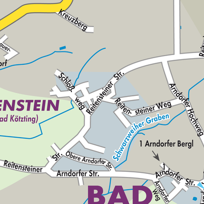 Stadtplan Reitenstein
