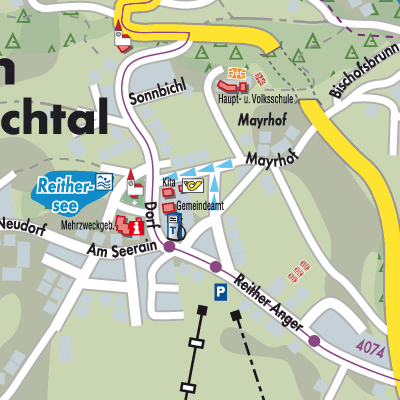 Stadtplan Reith im Alpbachtal