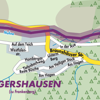 Stadtplan Rengershausen