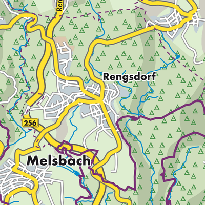 Übersichtsplan Rengsdorf-Waldbreitbach