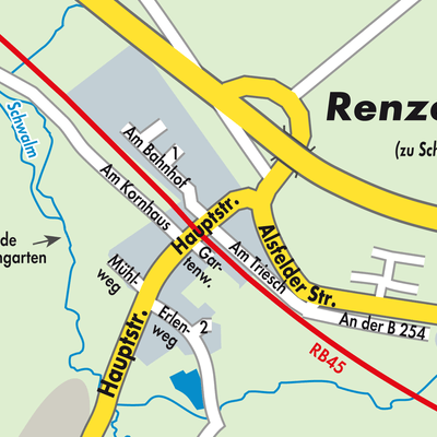 Stadtplan Renzendorf