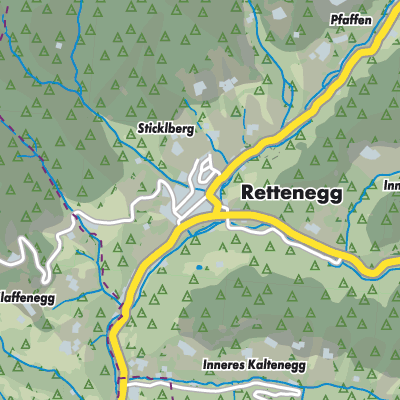 Übersichtsplan Rettenegg