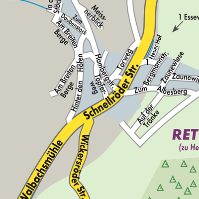 Stadtplan Retterode