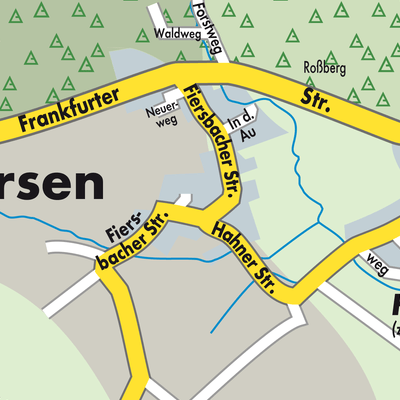 Stadtplan Rettersen